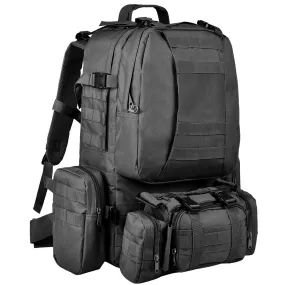 60L Camping Hiking Backpack, Large Multifunction Outdoor Backpack
