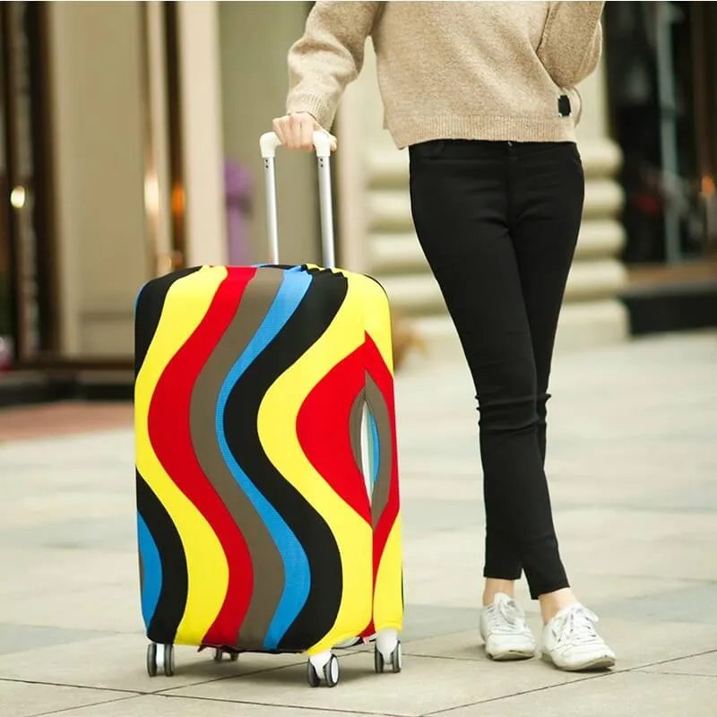 Acrylic Paint Colors | Standard Design | Luggage Suitcase Protective Cover