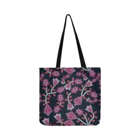 Beaded Pink Reusable Shopping Bag