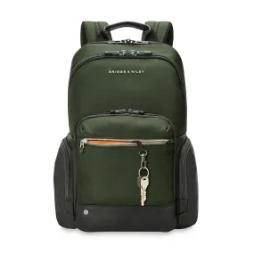 Briggs & Riley Medium Cargo Backpack in Green