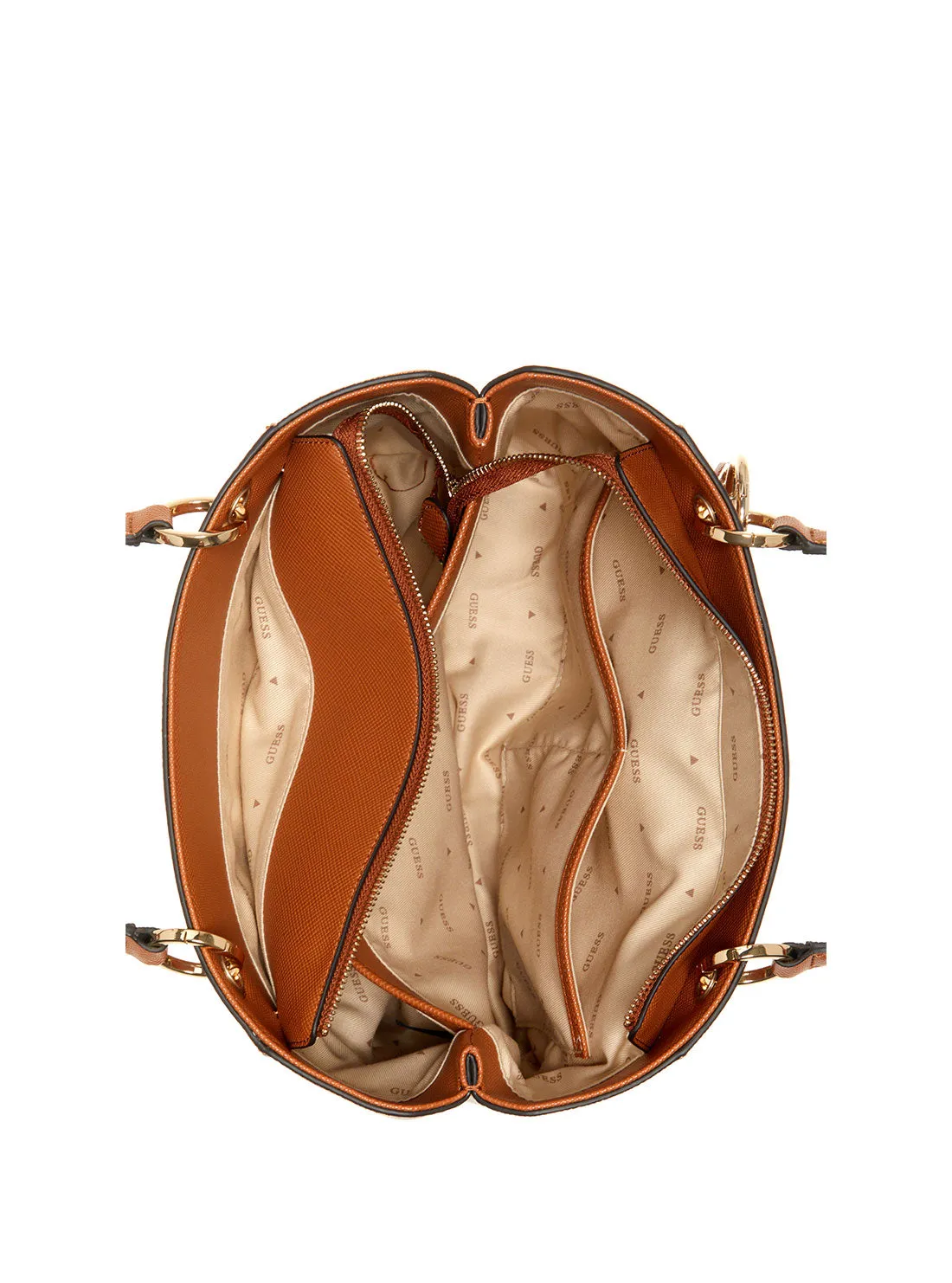 Cognac Noelle Small Noel Tote Bag