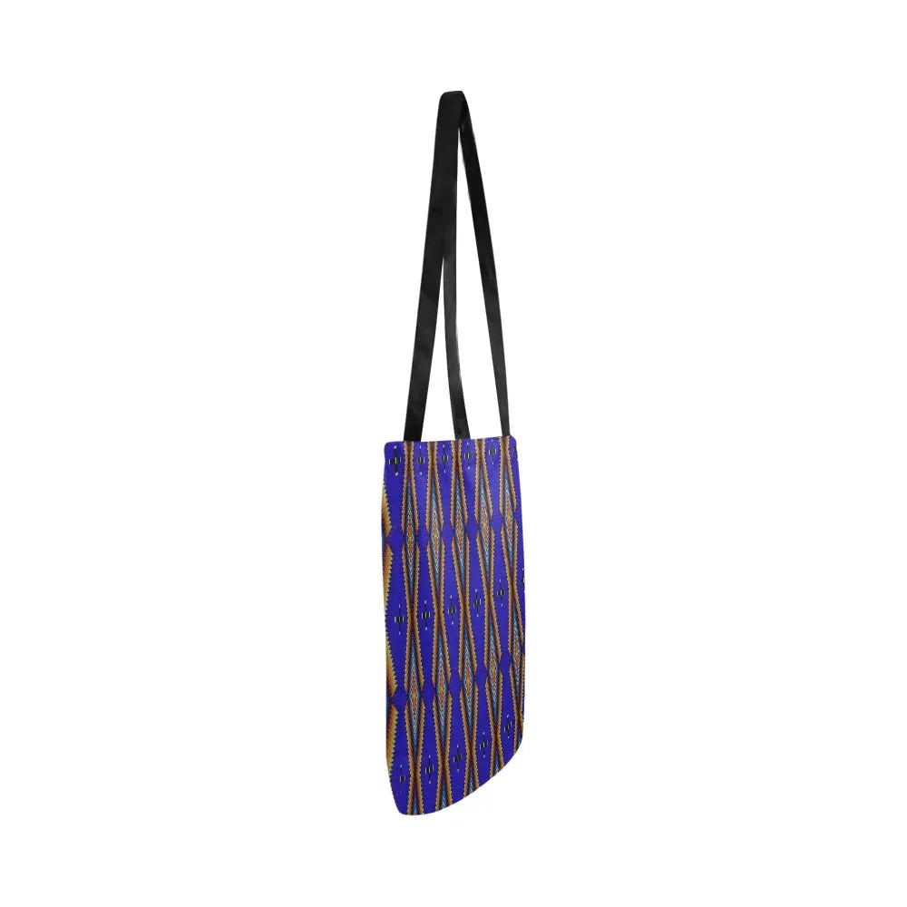 Diamond in the Bluff Blue Reusable Shopping Bag