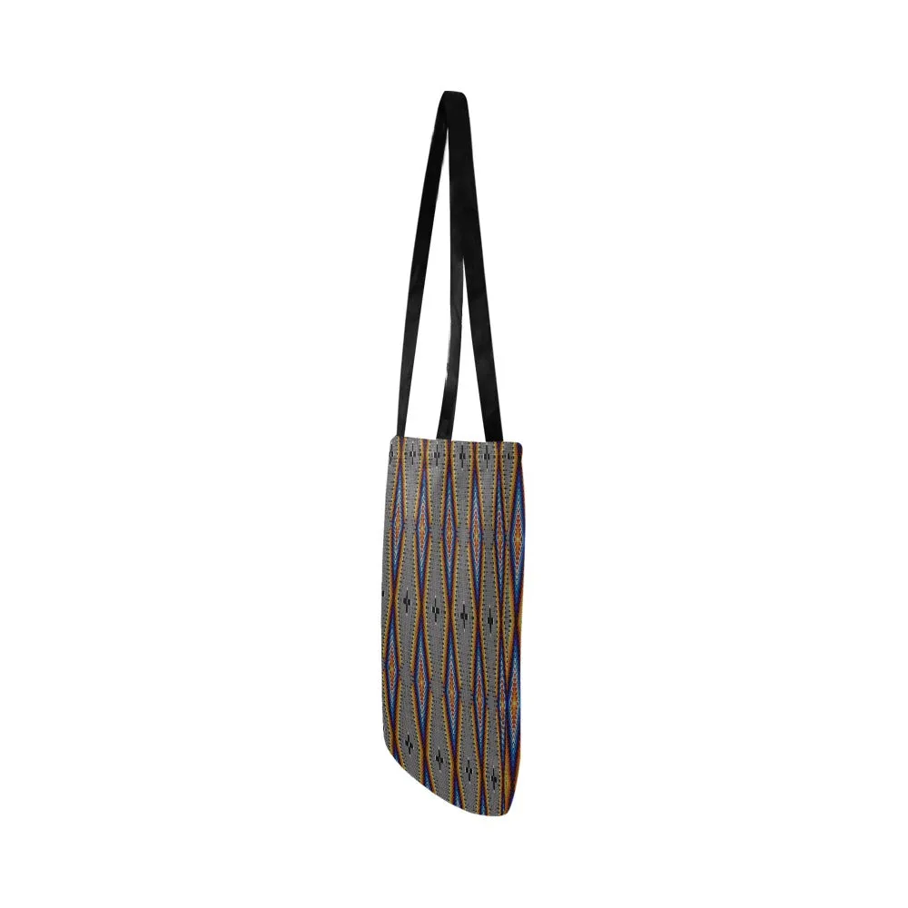 Diamond in the Bluff Grey Reusable Shopping Bag
