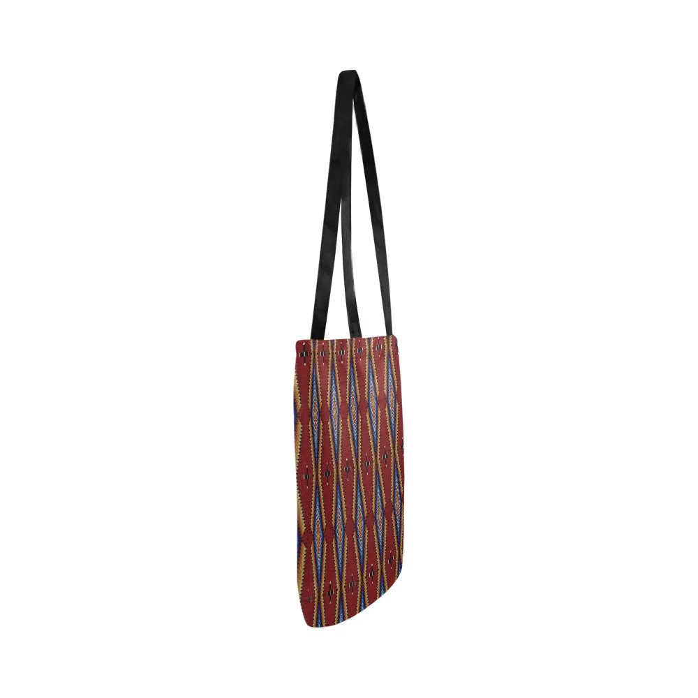 Diamond in the Bluff Red Reusable Shopping Bag