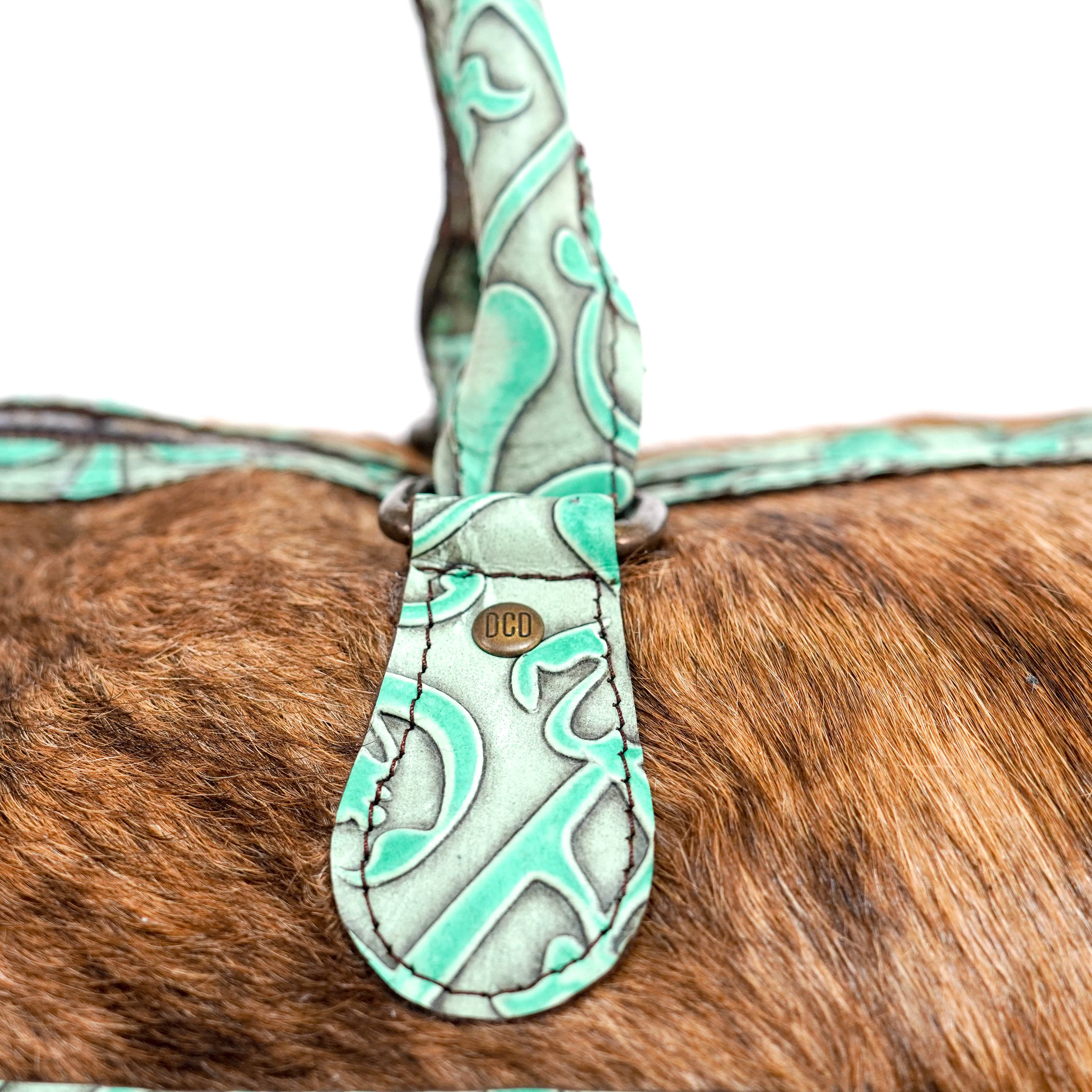 Duffel - Brindle w/ Mint Black Jack
