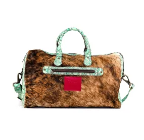 Duffel - Brindle w/ Mint Black Jack