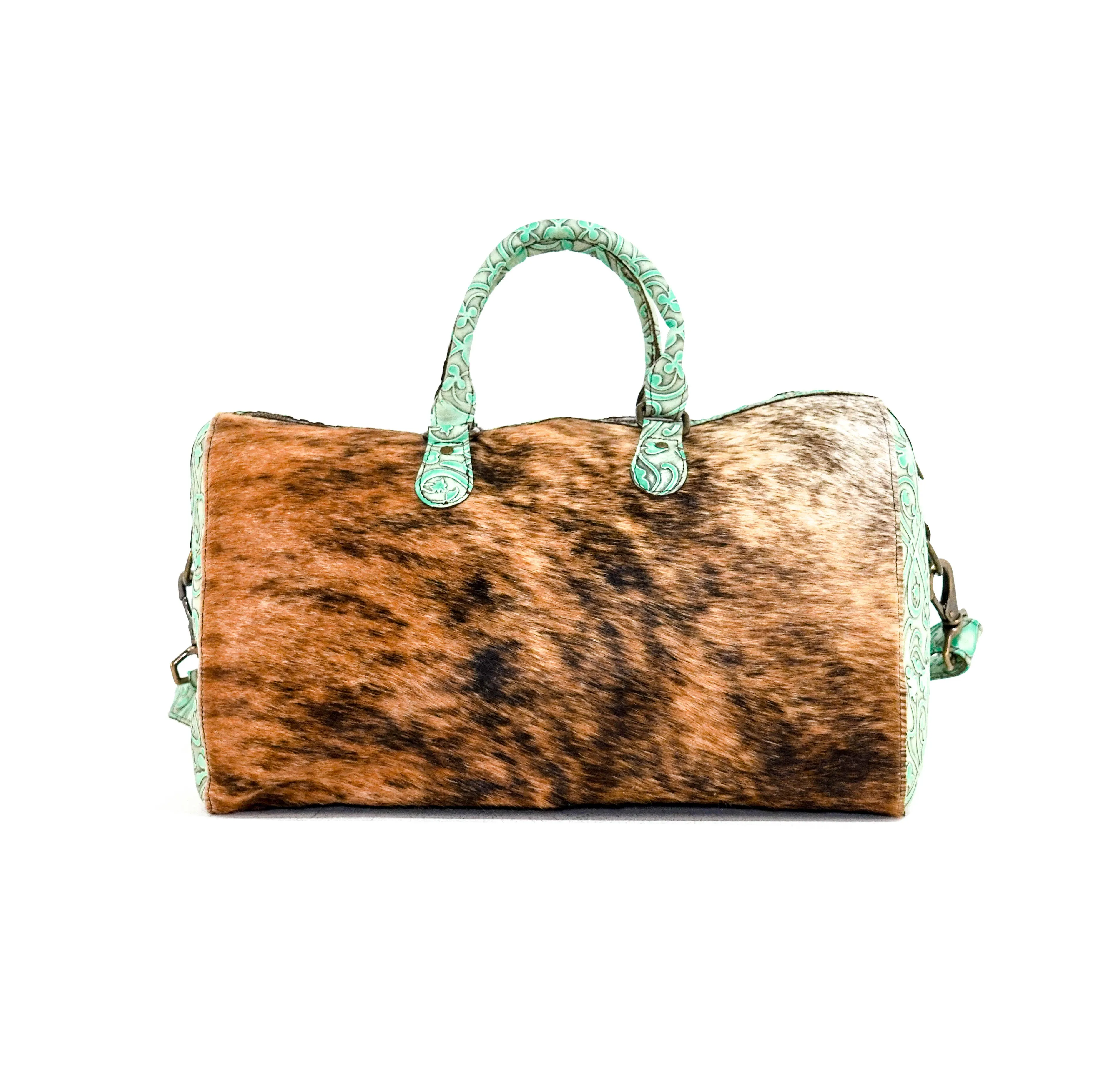 Duffel - Brindle w/ Mint Black Jack