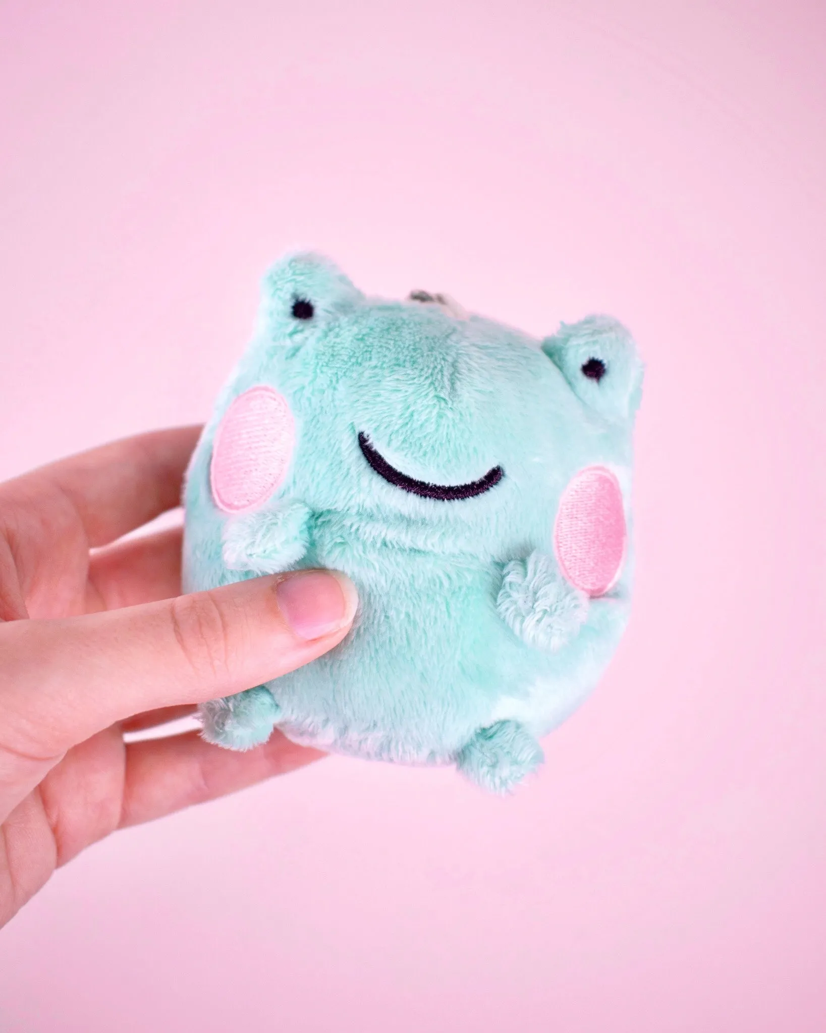 Ebbo Frog Keychain Plush