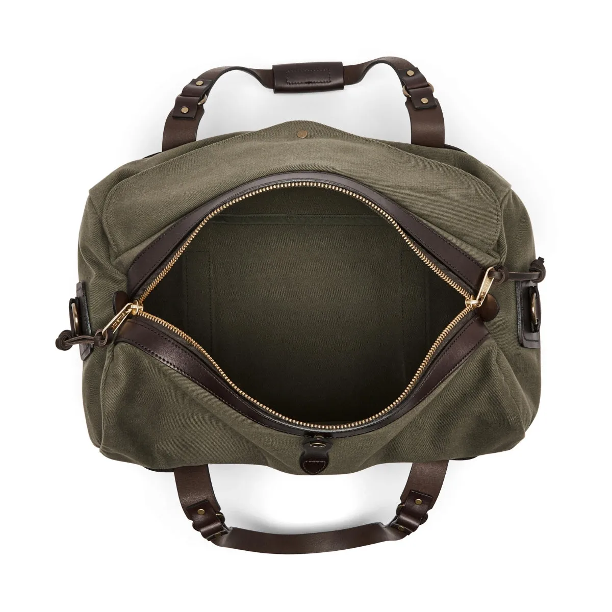 Filson Medium Rugged Twill Duffle Bag in Ottergreen