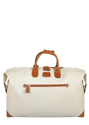 Firenze Holdall Medium Clipper - Cream
