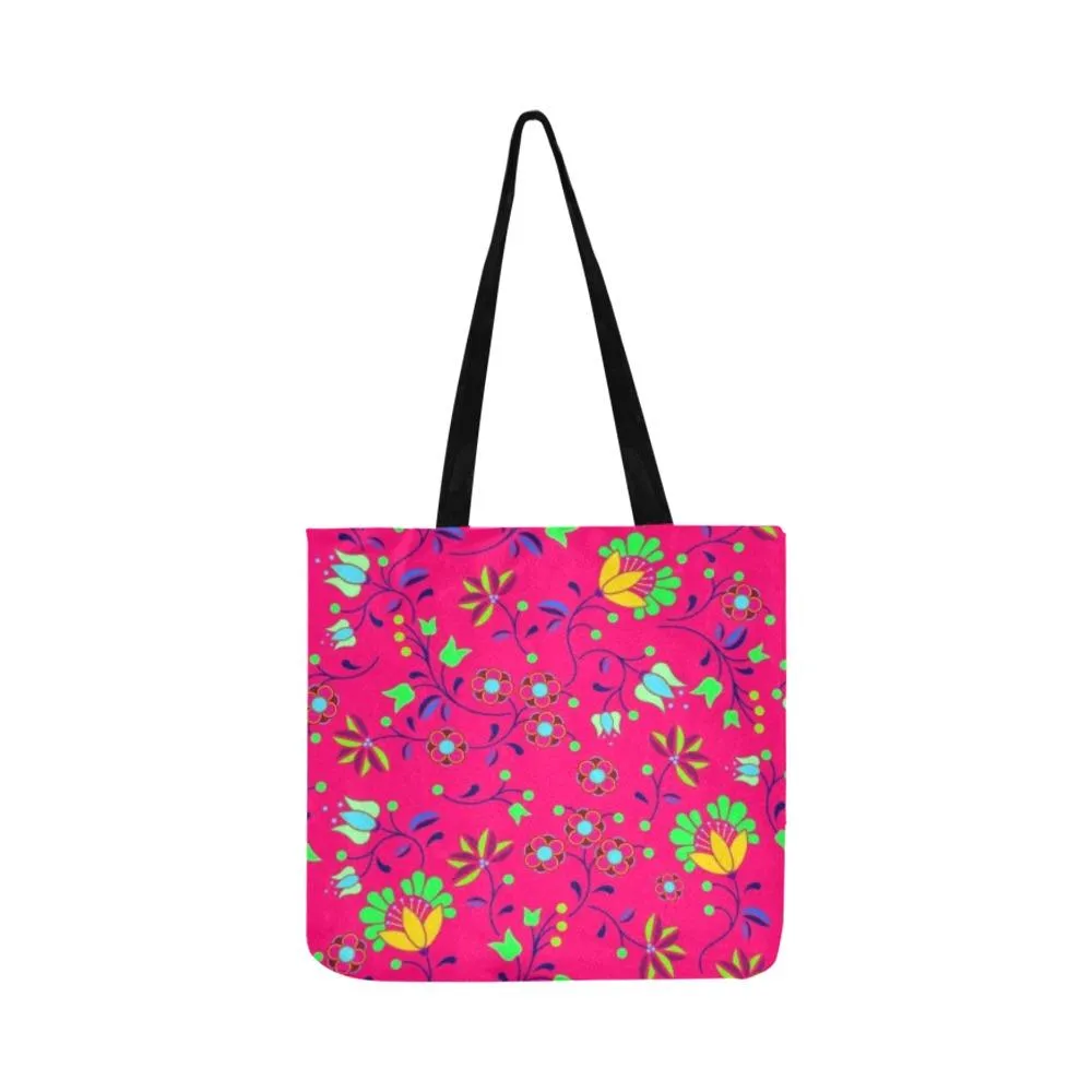 Fleur Indigine Rouge Reusable Shopping Bag