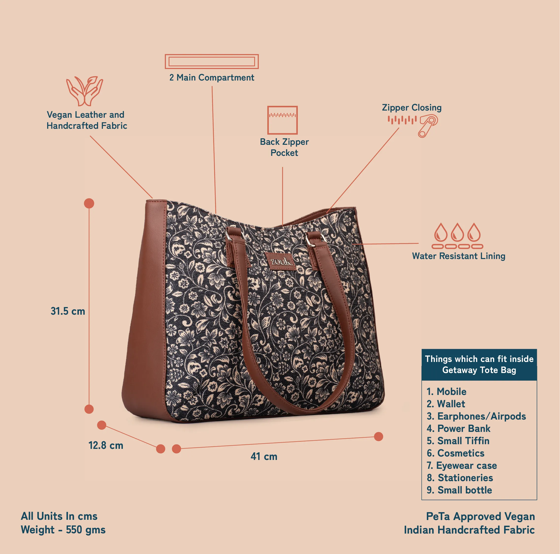 FloMotif Getaway Handbag