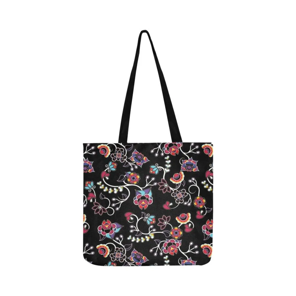 Floral Danseur Reusable Shopping Bag
