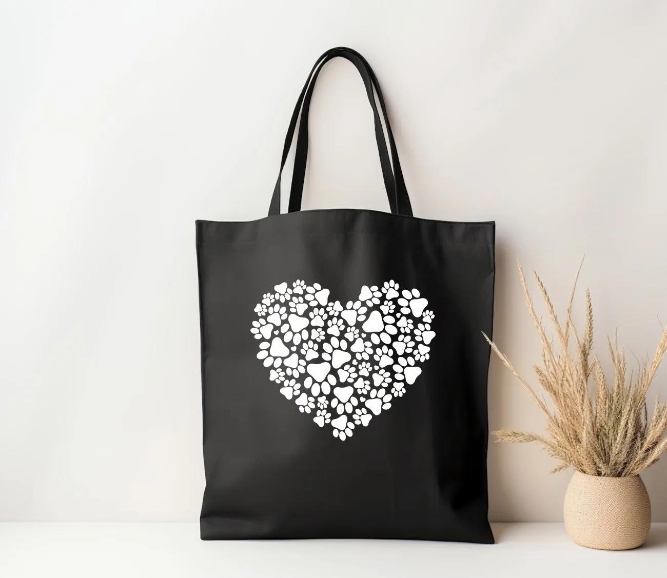 Heart with Paws Lightweight Tote