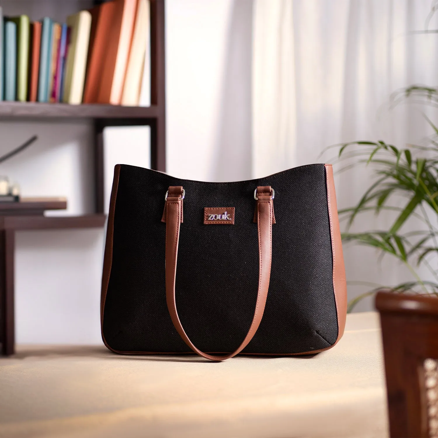 Jet Black Getaway Handbag