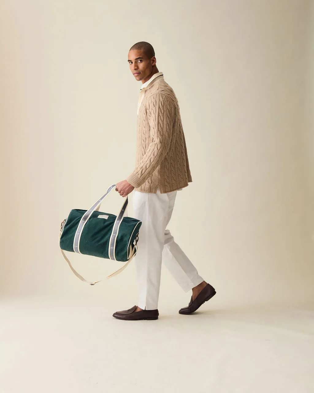 Le Alfré Hunter Green Duffle Bag