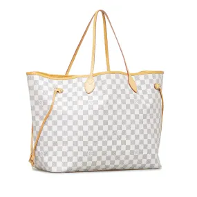 Louis Vuitton Damier Azur Neverfull GM (SHG-bzG4tL)