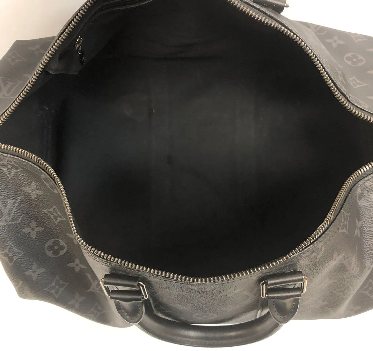 Louis Vuitton Keepall Bandouliére 45 Monogram Eclipse Canvas