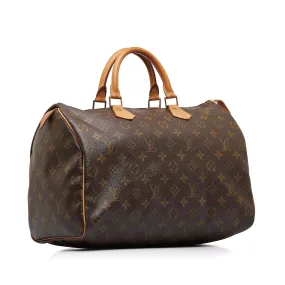 Louis Vuitton Monogram Speedy 35 (SHG-9zDSSw)