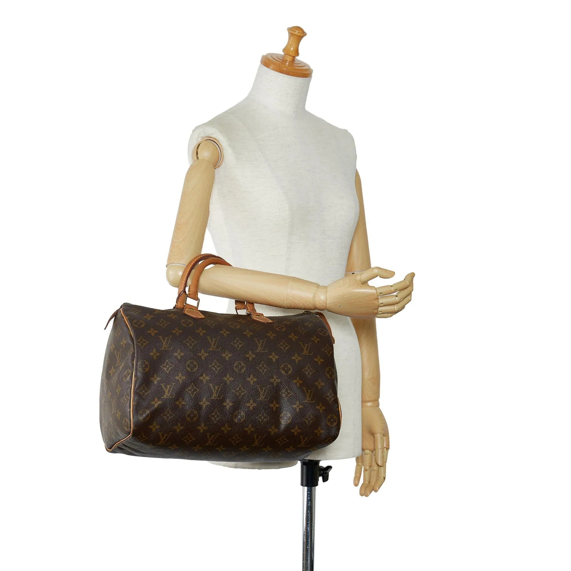 Louis Vuitton Monogram Speedy 35 (SHG-9zDSSw)