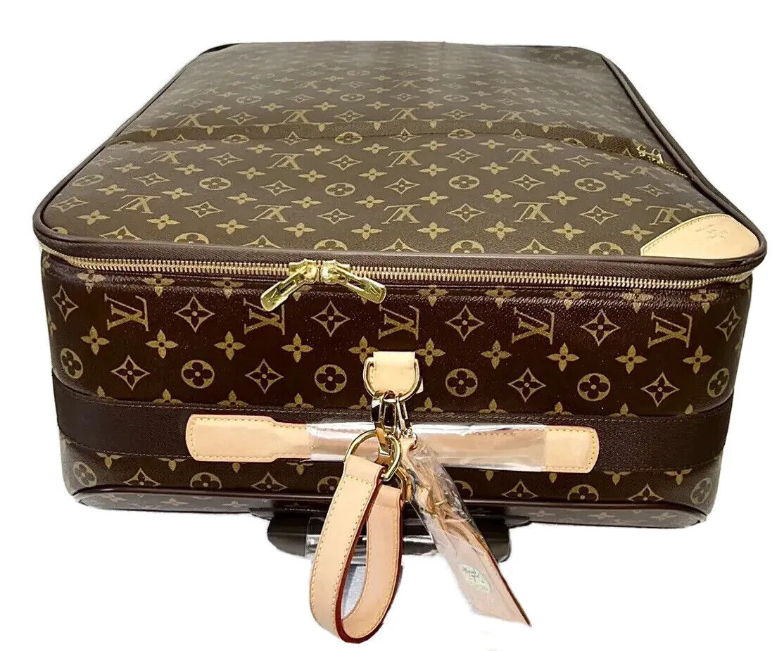 Louis Vuitton Pegase 70 Rolling Suitcase Bag w/ Dustbag Discontinued SP1002 🩵