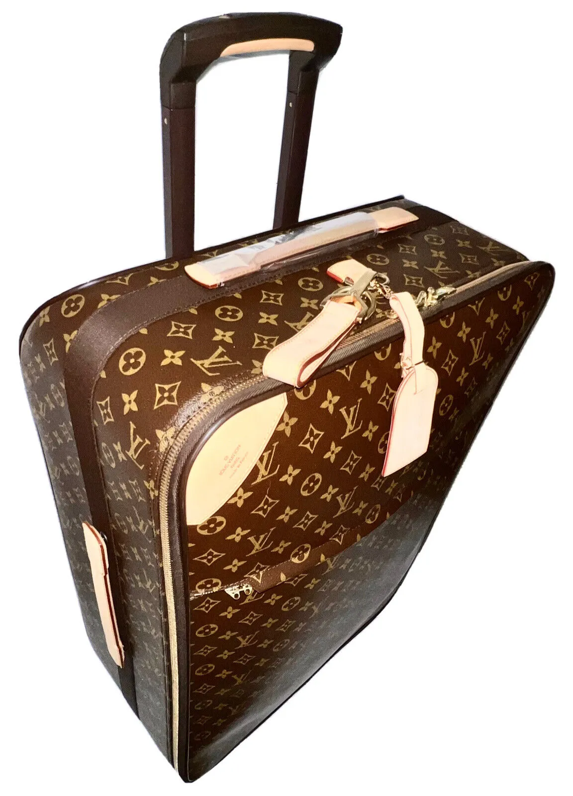 Louis Vuitton Pegase 70 Rolling Suitcase Bag w/ Dustbag Discontinued SP1002 🩵