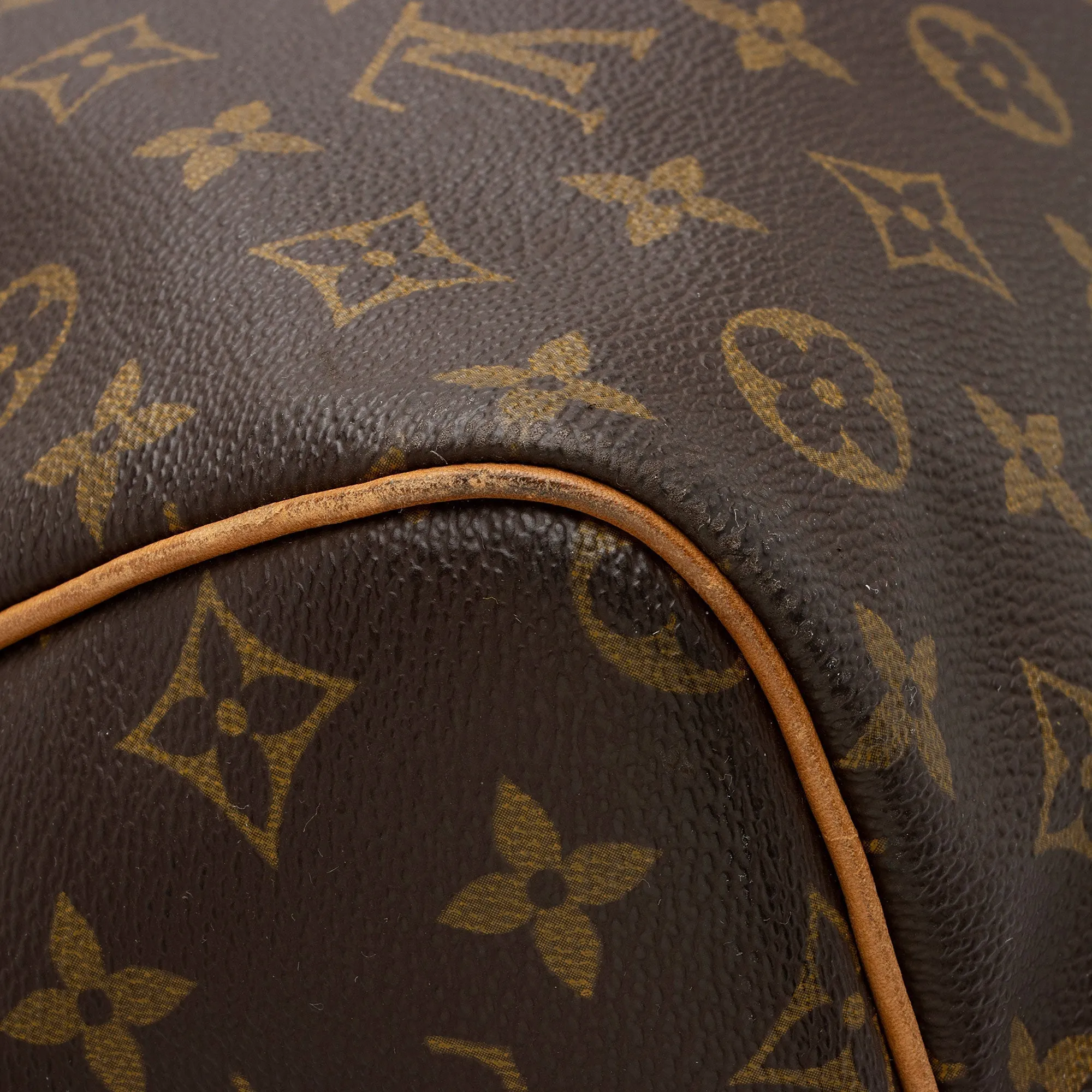 Louis Vuitton Vintage Monogram Canvas Keepall Bandouliere 60 Duffle Bag (SHF-sySr8G)