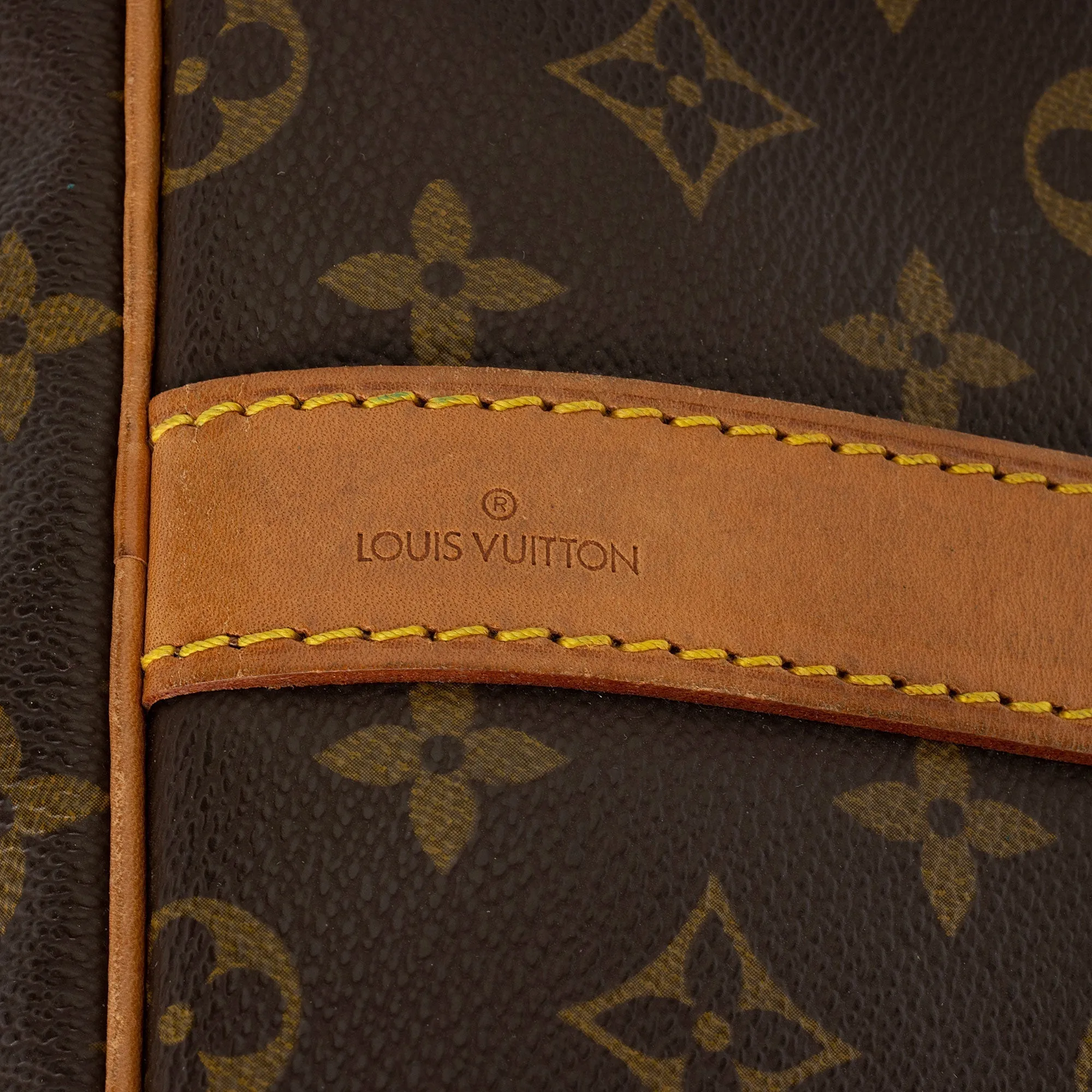 Louis Vuitton Vintage Monogram Canvas Keepall Bandouliere 60 Duffle Bag (SHF-sySr8G)