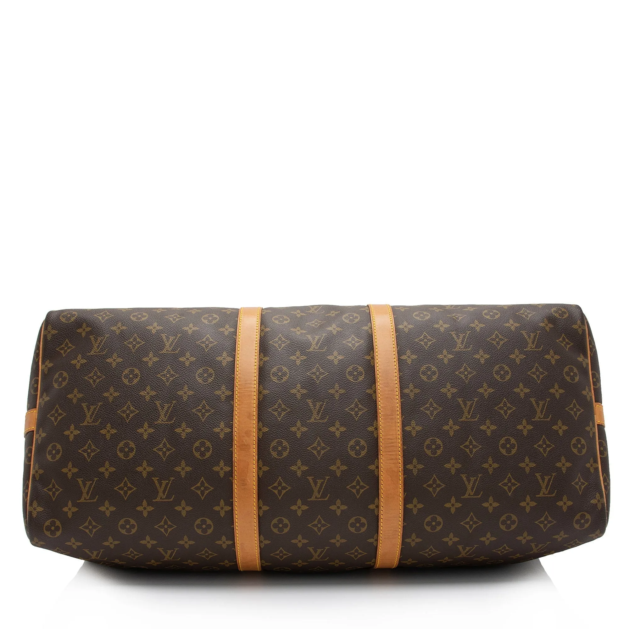 Louis Vuitton Vintage Monogram Canvas Keepall Bandouliere 60 Duffle Bag (SHF-sySr8G)