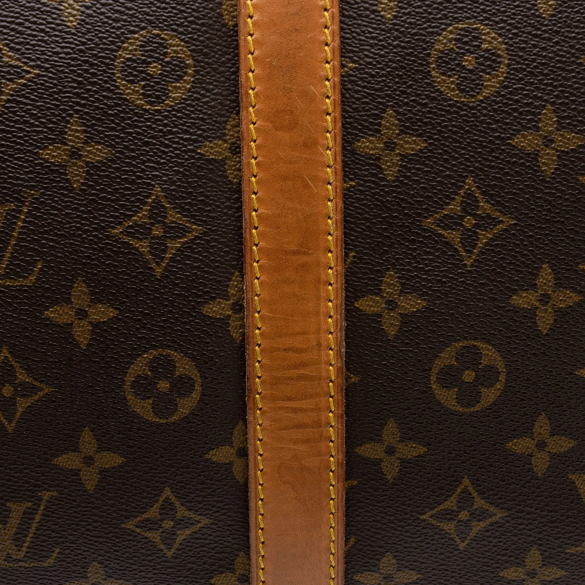 Louis Vuitton Vintage Monogram Canvas Keepall Bandouliere 60 Duffle Bag (SHF-sySr8G)