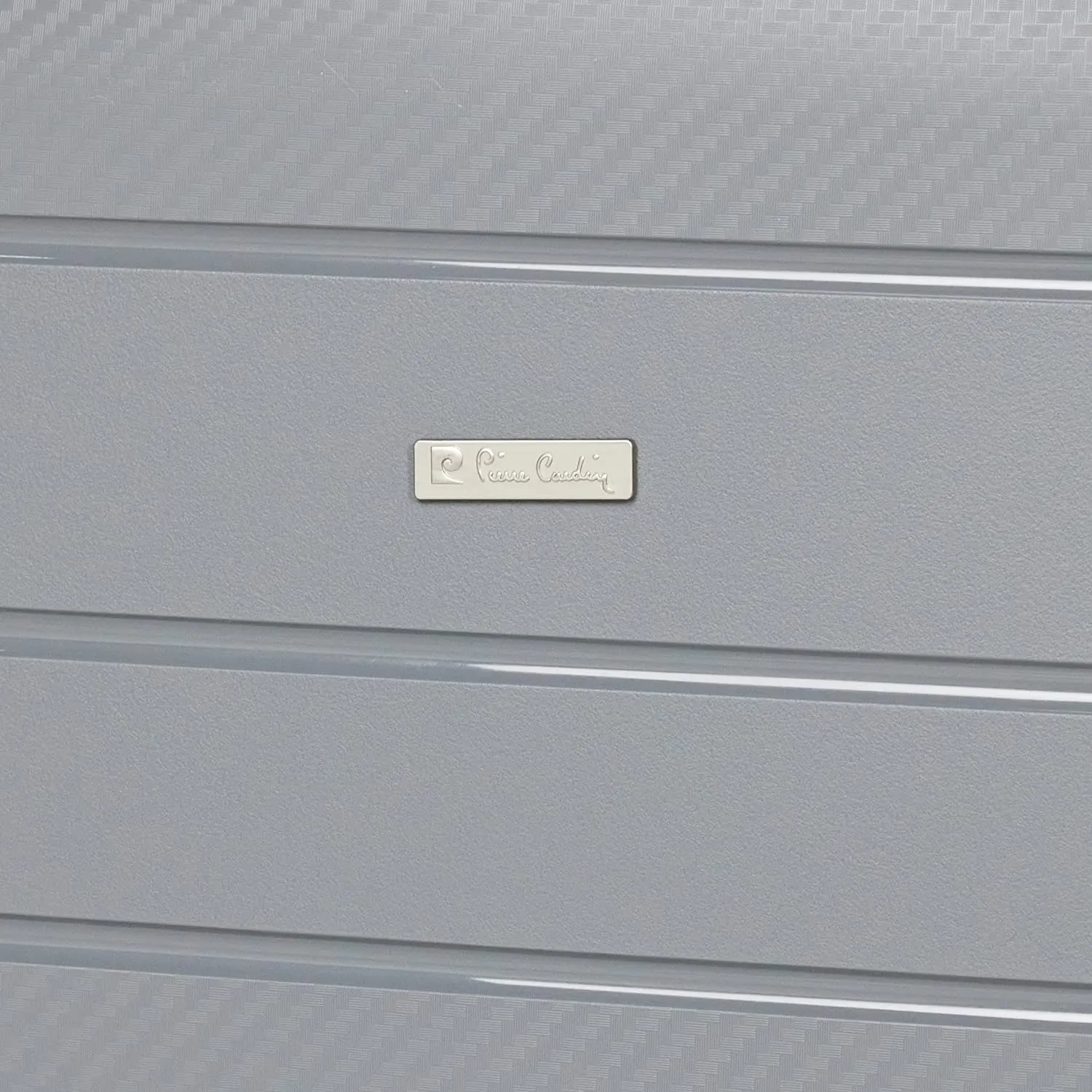 Lyon Suitcase Set of 3   Beauty Case- Light Grey