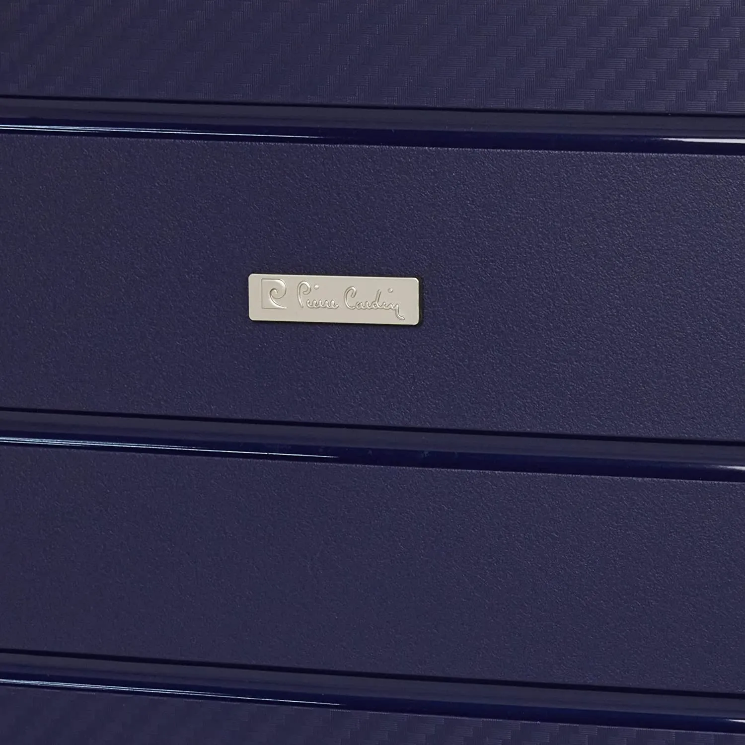 Lyon Suitcase Set of 3   Beauty Case- Navy