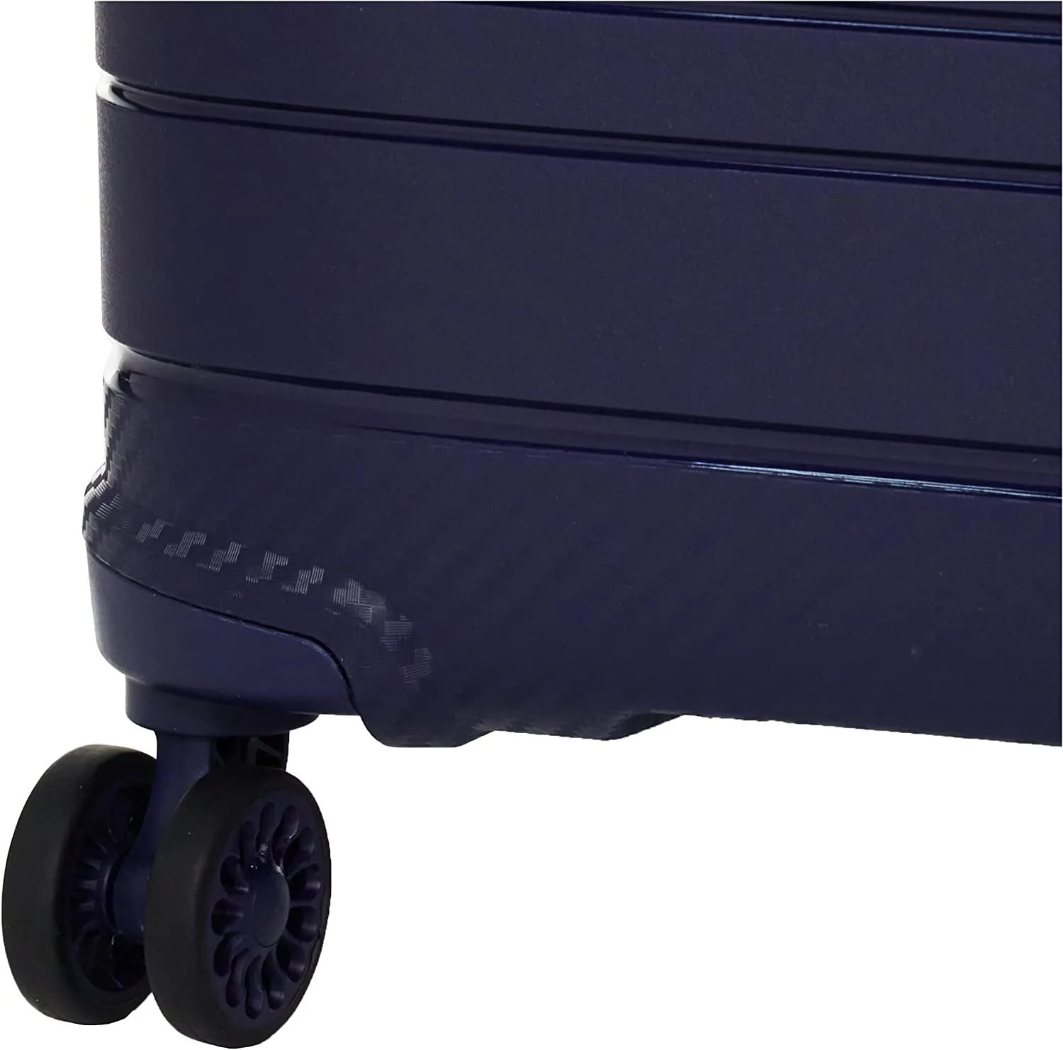 Lyon Suitcase Set of 3   Beauty Case- Navy