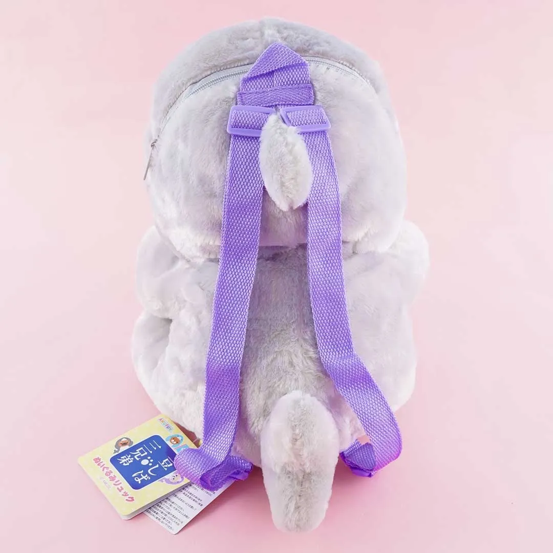 Mameshiba San Kyodai Shark Plushie Backpack - Mamesaburo