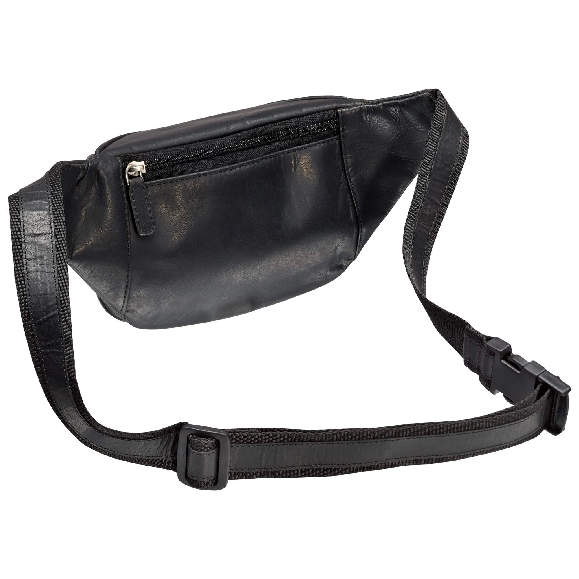 Mancini Leather Classic Waist Bag
