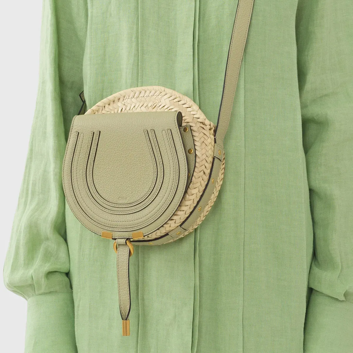 Marcie Small Crossbody Basket Bag