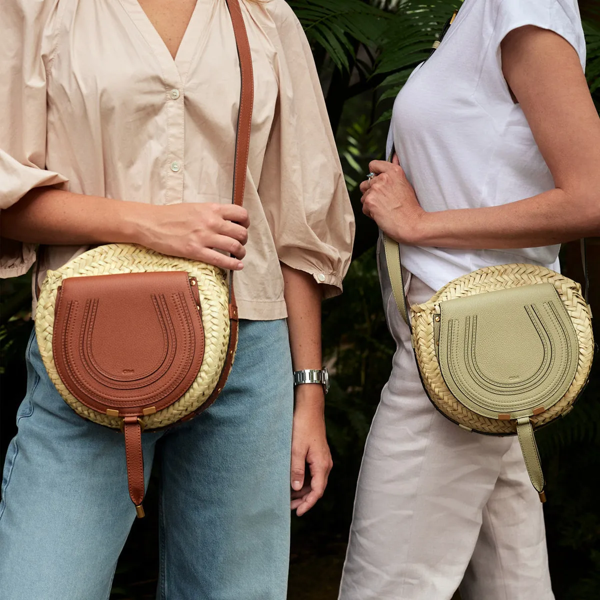 Marcie Small Crossbody Basket Bag
