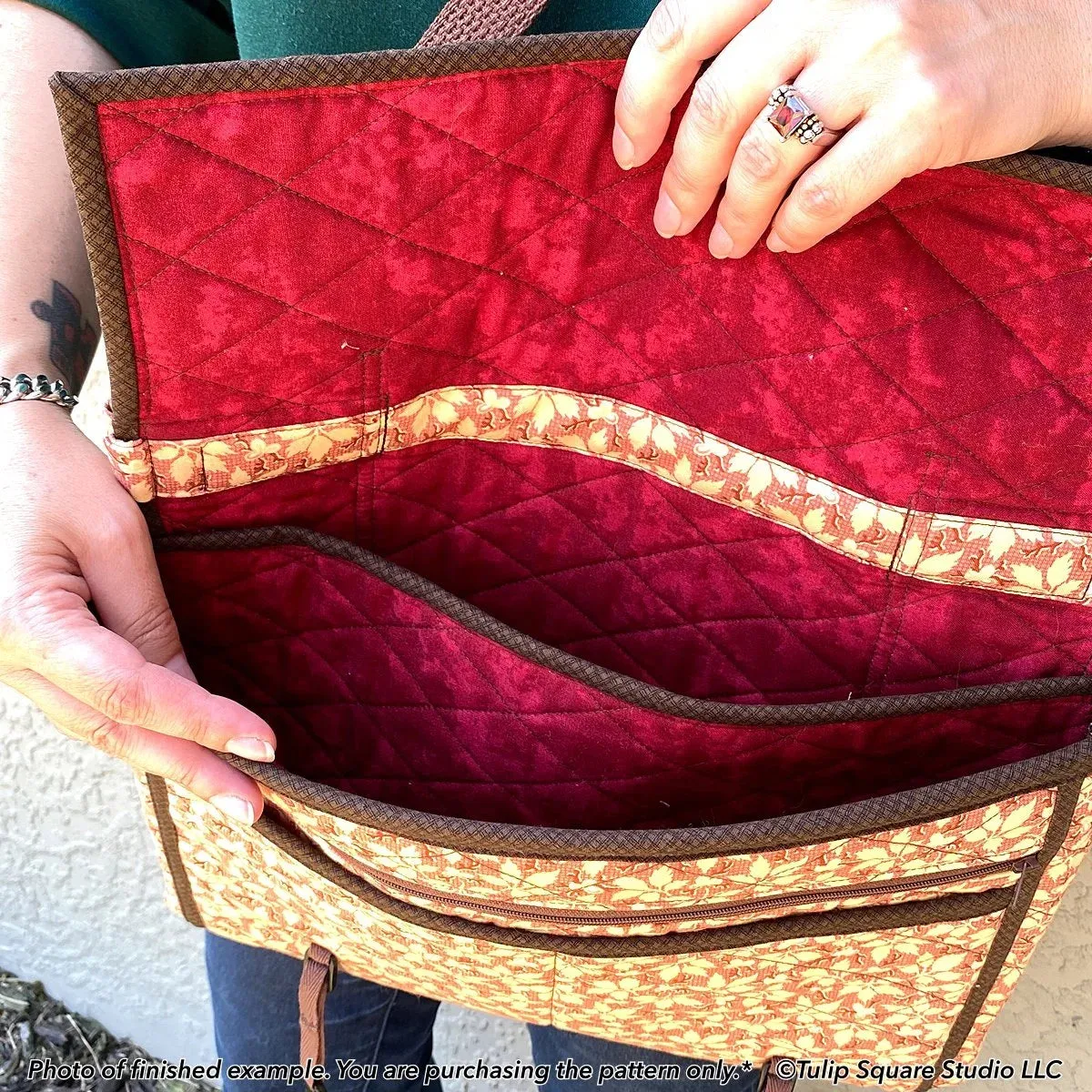 Messenger Bag Downloadable Pattern