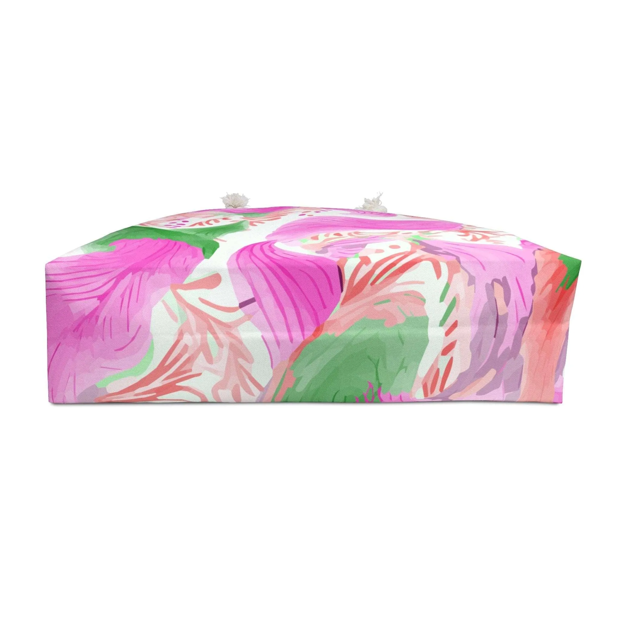 Miniaday Designs Pink Enchanted Blooms Weekender Bag
