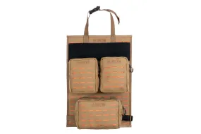 MOLLE Seat Back Panel Bundle - Coyote/Orange | Triple Run