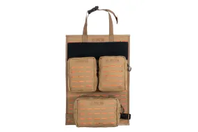 MOLLE Seat Back Panel Bundle - Coyote/Orange | Triple Run