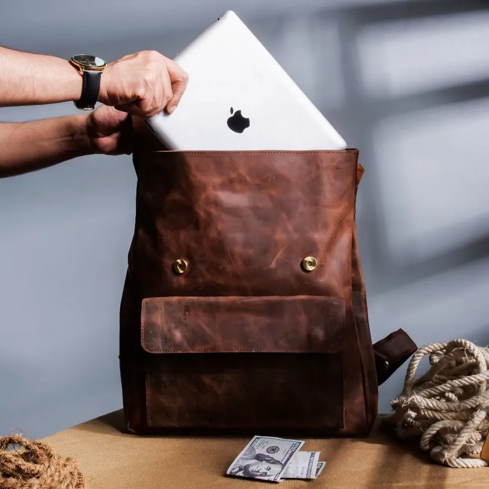 Nomad Vintage Leather Backpack