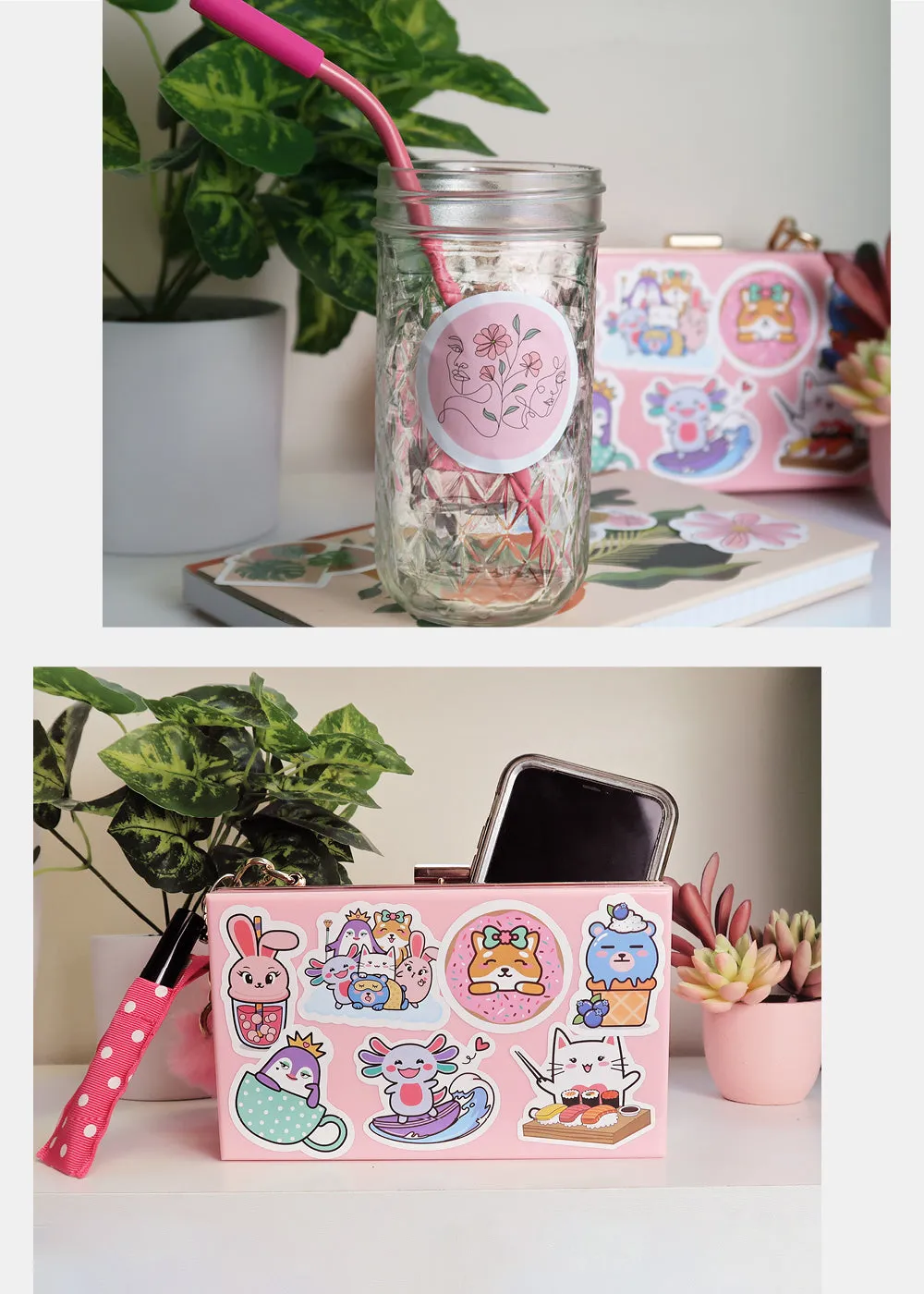 Official Key Items Sticker - Floral Girls