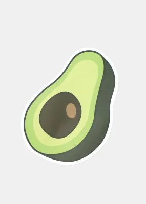 Oki Sticker- Avocado