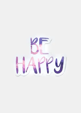 Oki Sticker- Be Happy