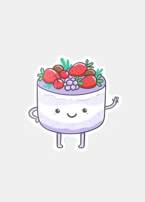 Oki Sticker- Cute Cake