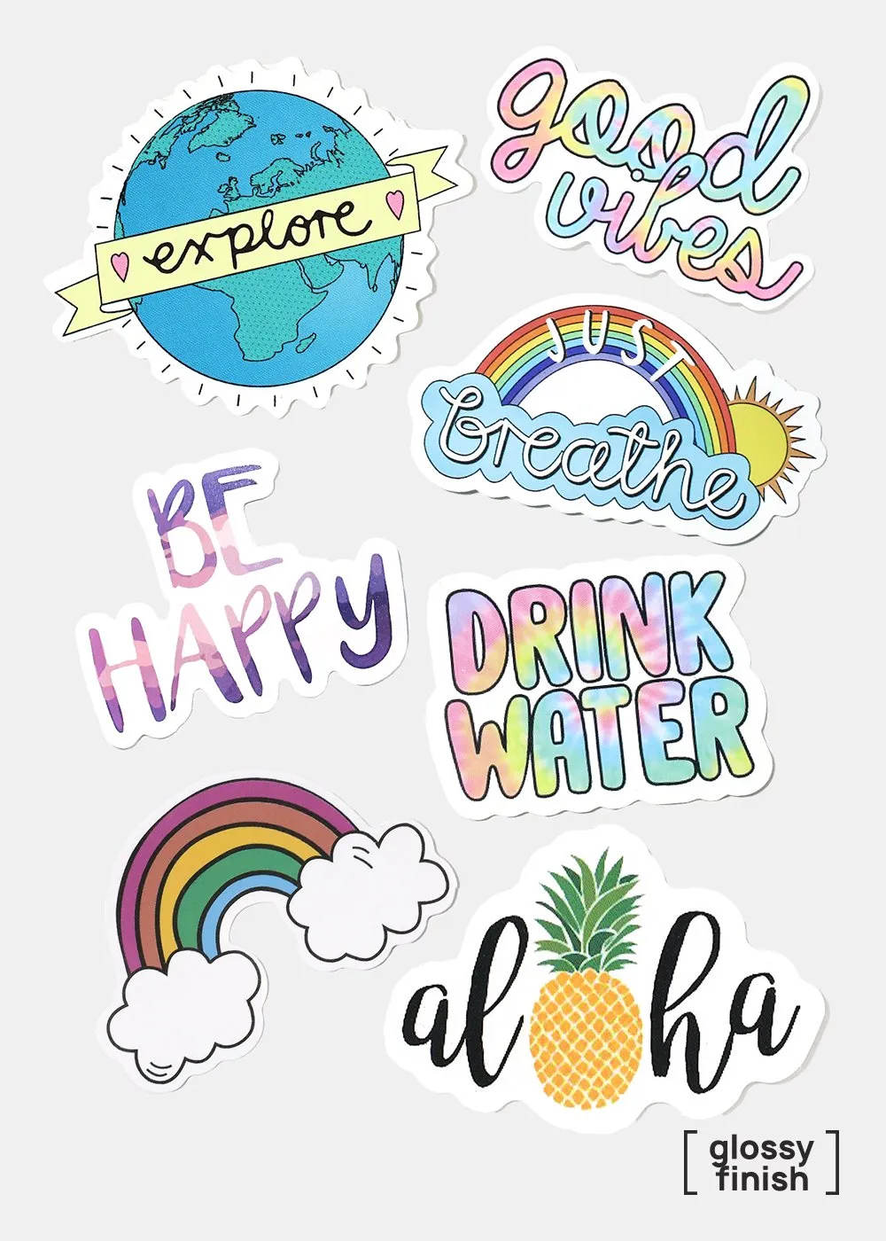 Oki Sticker- Drink Water