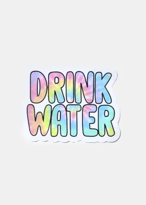 Oki Sticker- Drink Water
