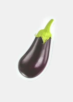 Oki Sticker- Eggplant