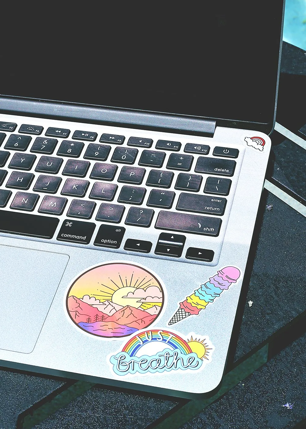 Oki Sticker- Eggplant